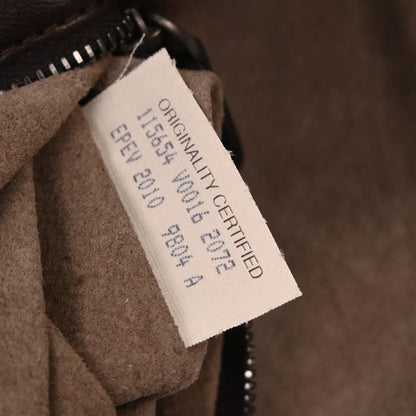 Bottega Veneta Brown Leather Intrecciato Hobo Handbag