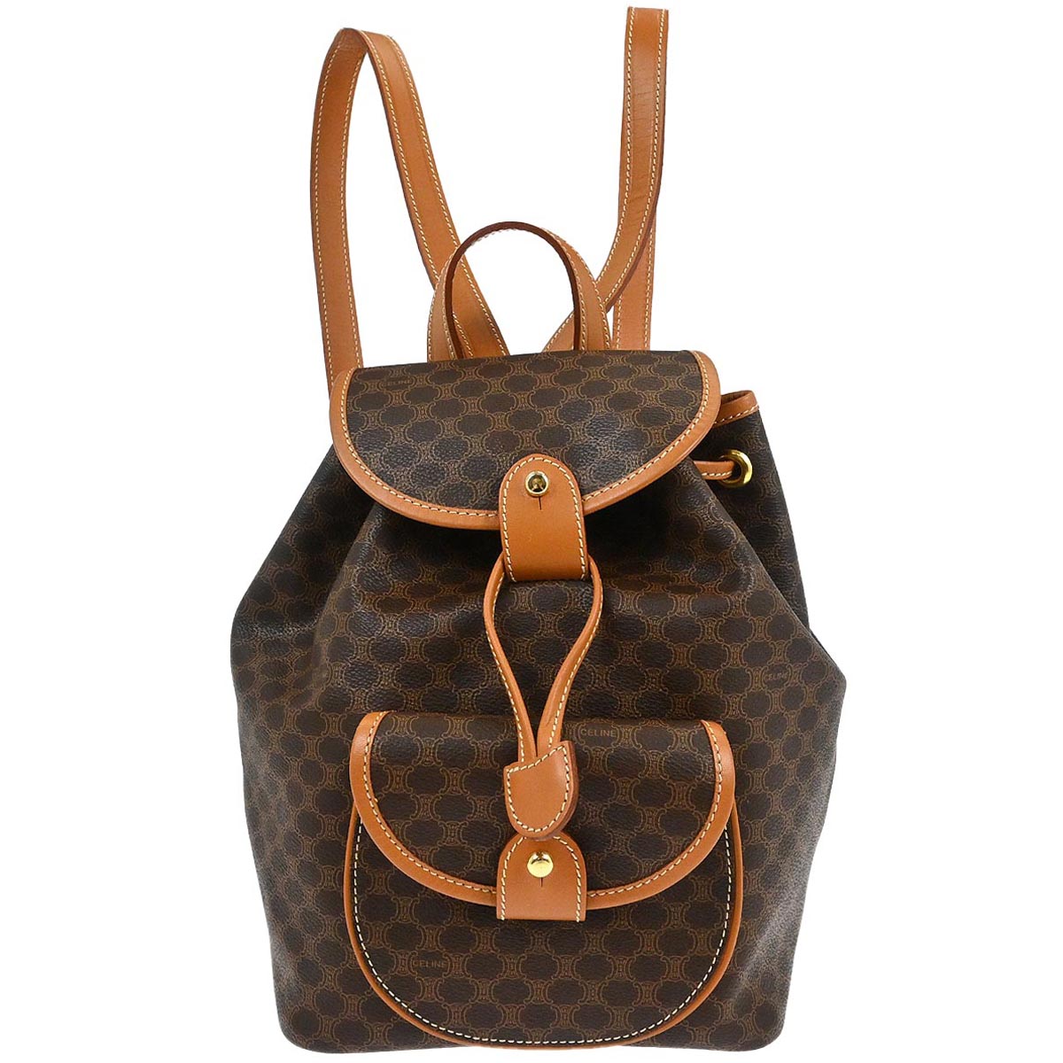 Celine Brown Macadam Backpack