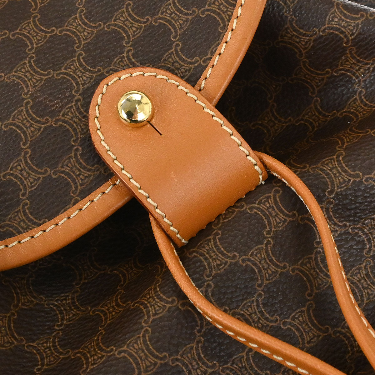 Celine Brown Macadam Backpack