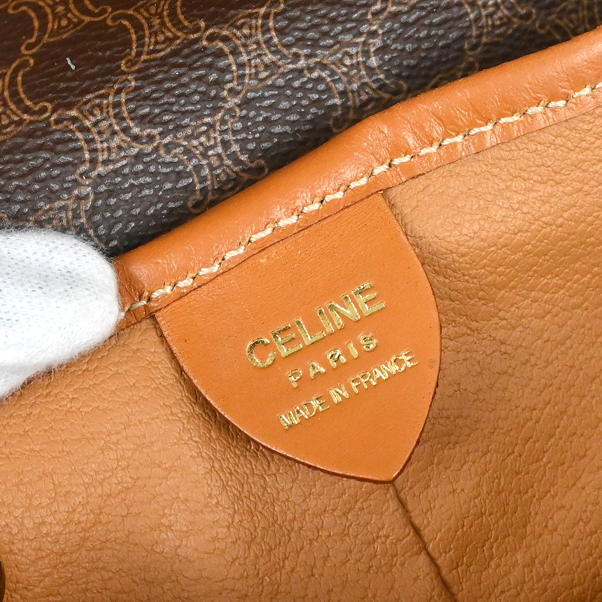 Celine Brown Macadam Backpack