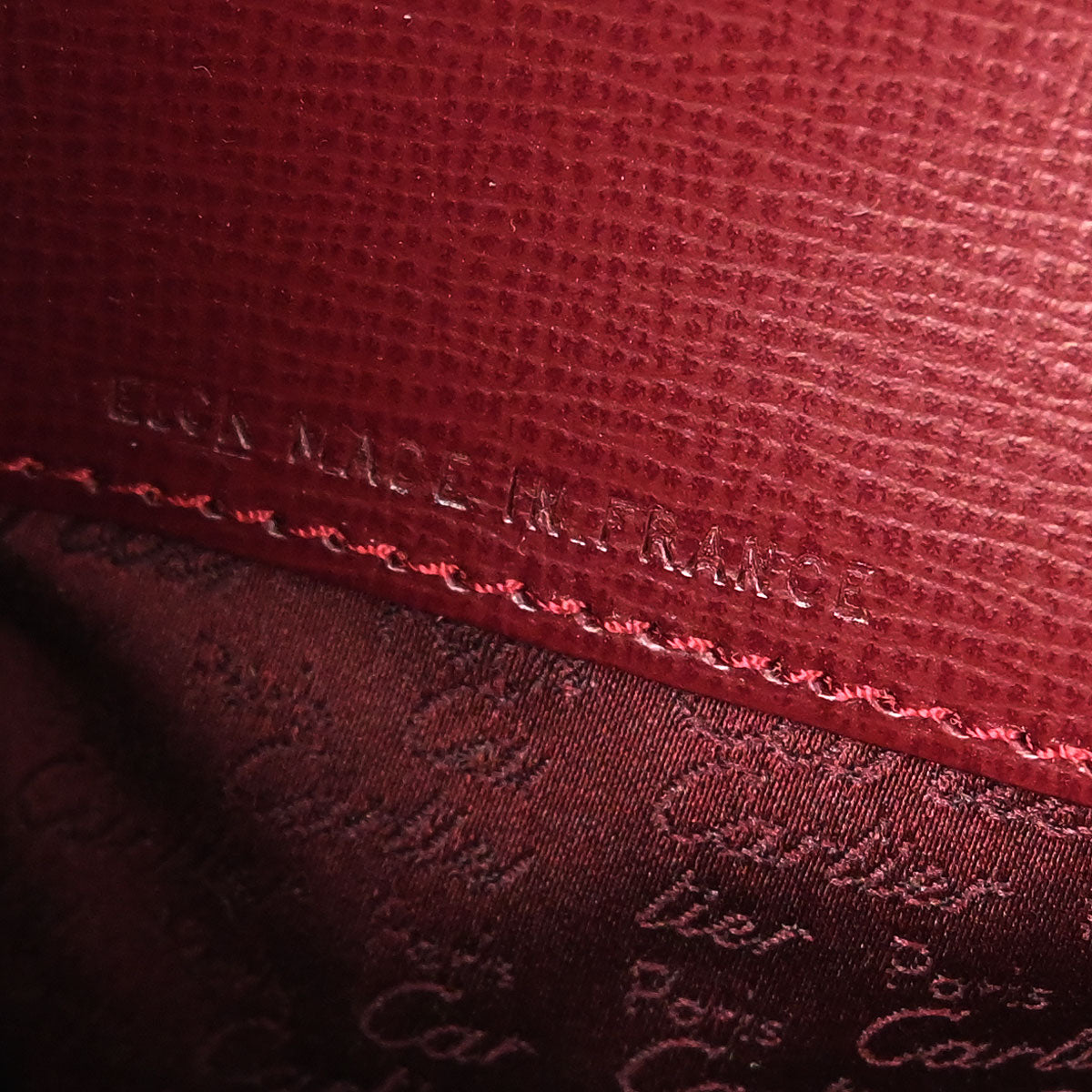 Cartier Bordeaux Must de Cartier Shoulder Bag