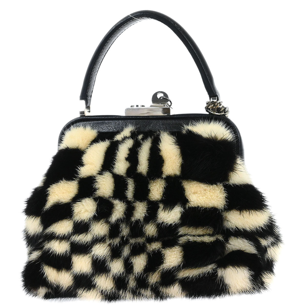 Celine * Black Mink Fur Handbag