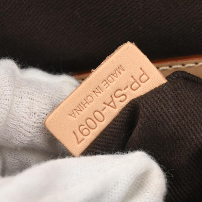 Celine * Brown Macadam 2way Shoulder Handbag