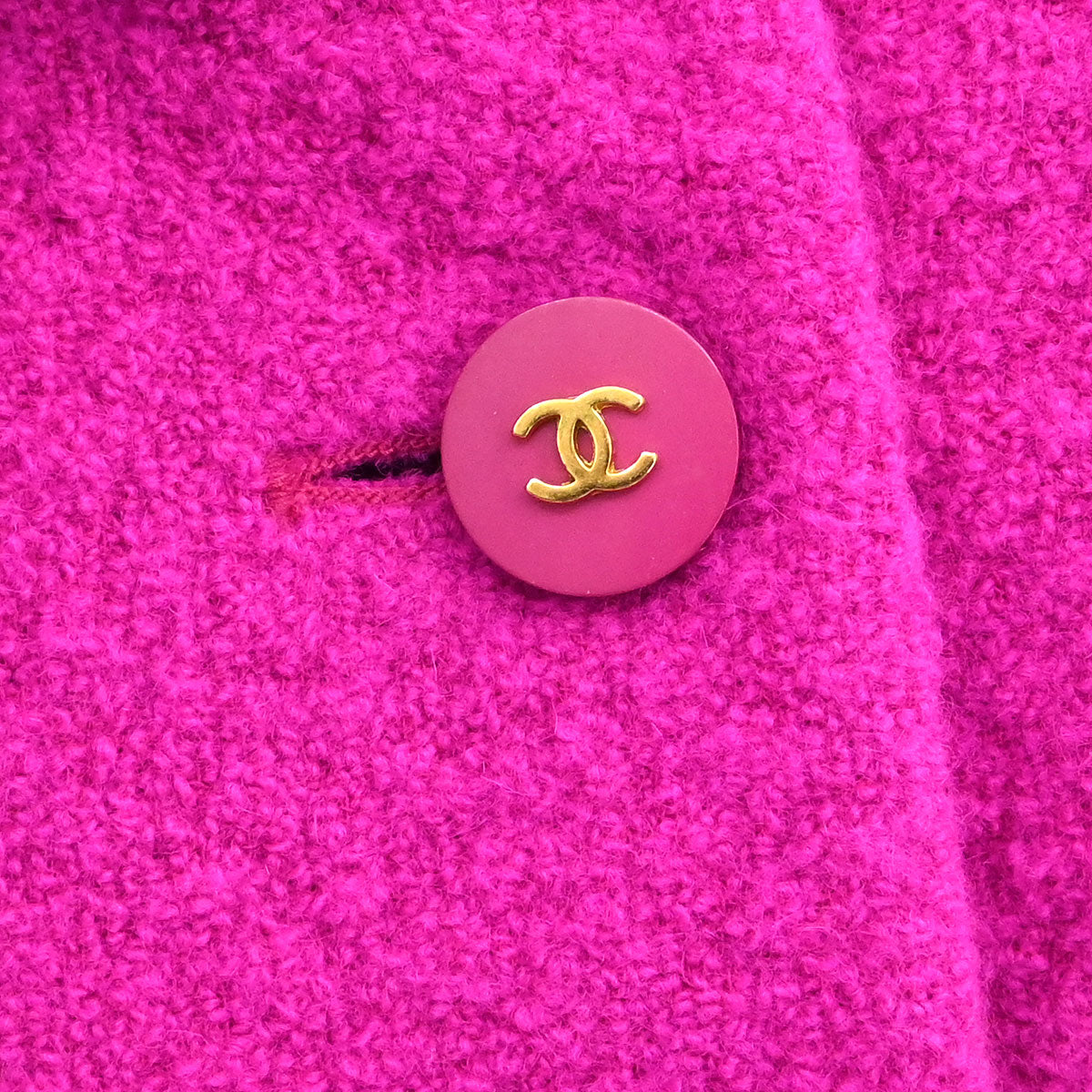 Chanel 1995 Double Breasted Jacket Pink #38