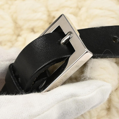 Fendi White Wool Mamma Baguette Handbag