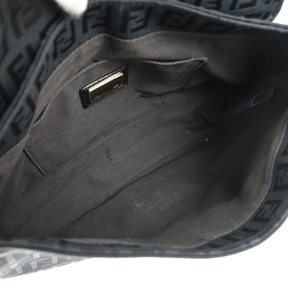 Fendi Black Zucchino Shoulder Bag