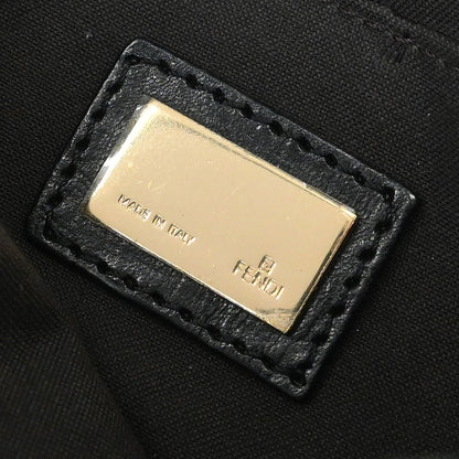 Fendi Black Zucchino Shoulder Bag