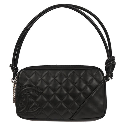 Chanel Black Calfskin Cambon Ligne Handbag