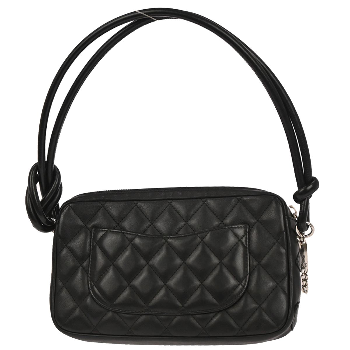 Chanel Black Calfskin Cambon Ligne Handbag