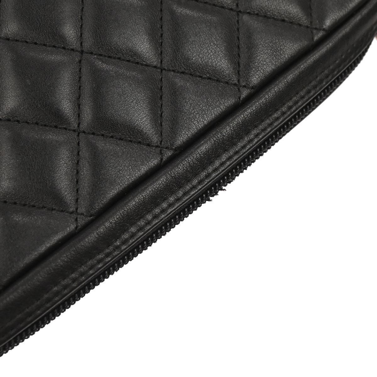 Chanel Black Calfskin Cambon Ligne Handbag