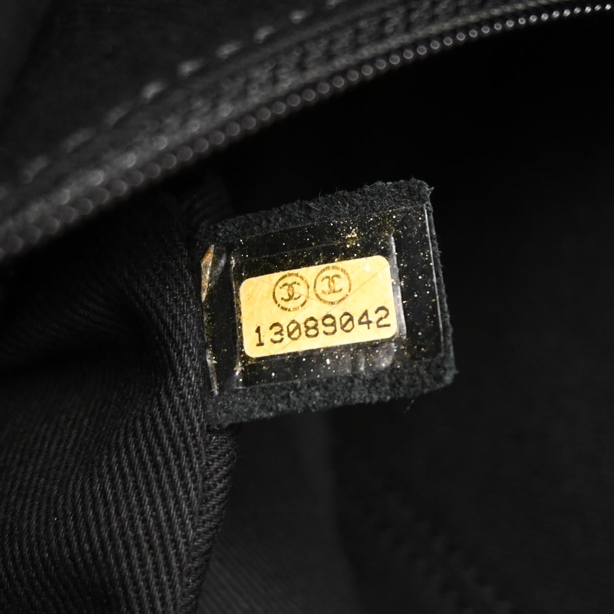 Chanel 2009-2010 Black Faux Fur Tote Handbag