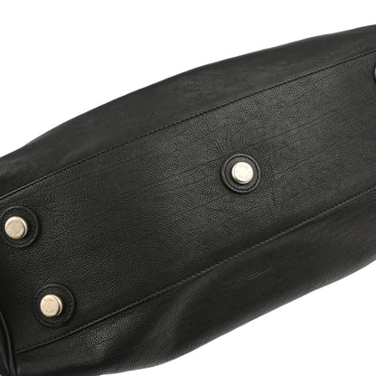 Christian Dior Black Leather My Dior Duffle Handbag