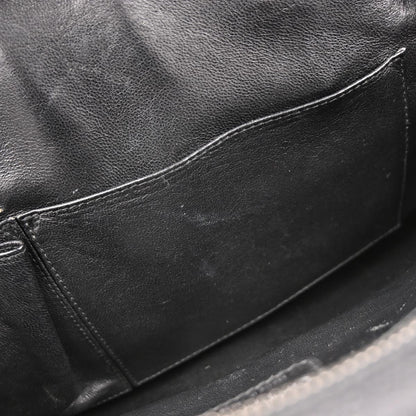 Christian Dior Black Leather My Dior Duffle Handbag