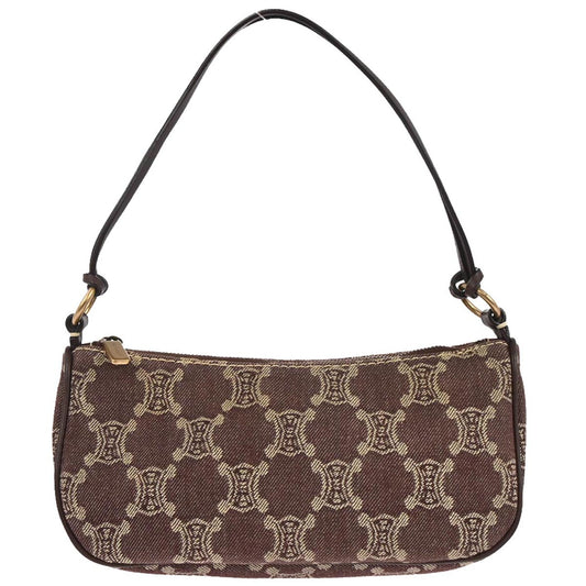 Celine Bordeaux Macadam Handbag