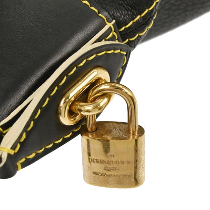 Louis Vuitton Black Suhali Lockit MM Handbag M91875