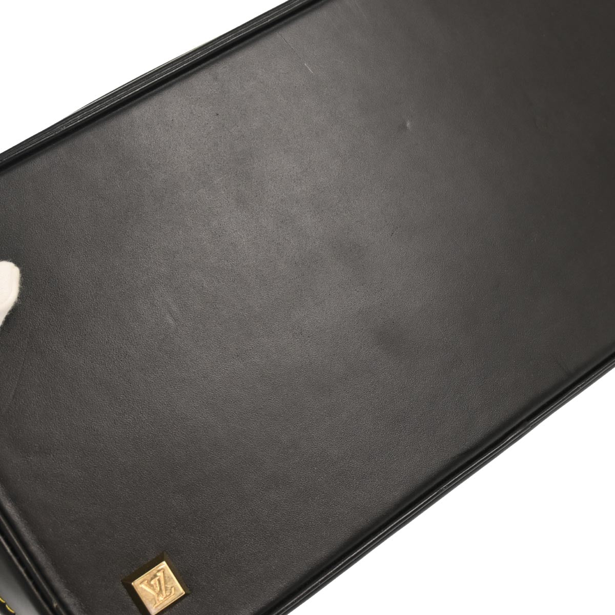 Louis Vuitton Black Suhali Lockit MM Handbag M91875