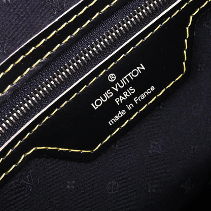 Louis Vuitton Black Suhali Lockit MM Handbag M91875