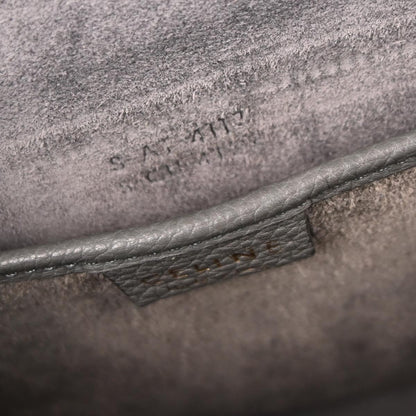 Celine Gray Nano Luggage 2way Shoulder Tote Bag