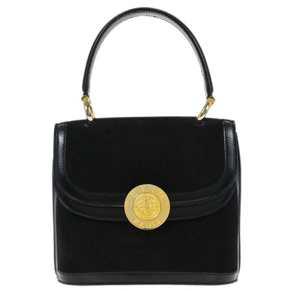Celine Black Suede Handbag