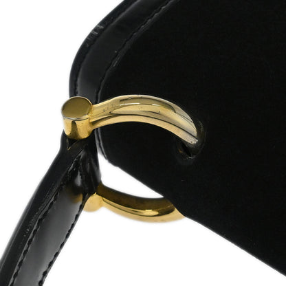 Celine Black Suede Handbag