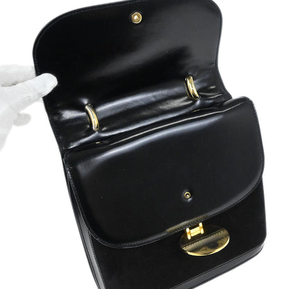 Celine Black Suede Handbag