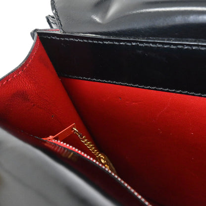 Celine Black Suede Handbag