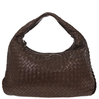 Bottega Veneta Brown Intrecciato Hobo Handbag