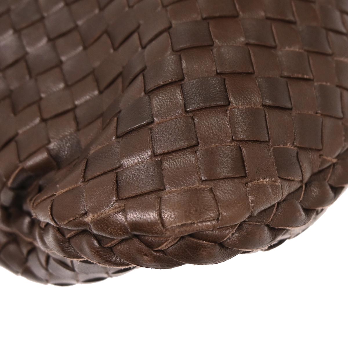 Bottega Veneta Brown Intrecciato Hobo Handbag