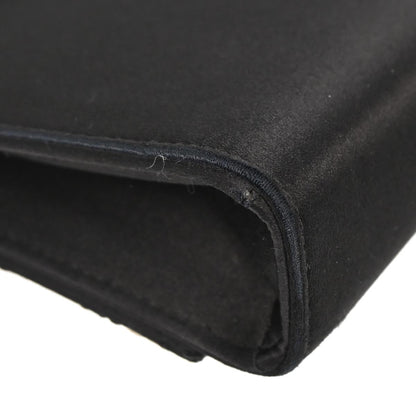 Saint Laurent Black Sequins Satin Kate Shoulder Bag