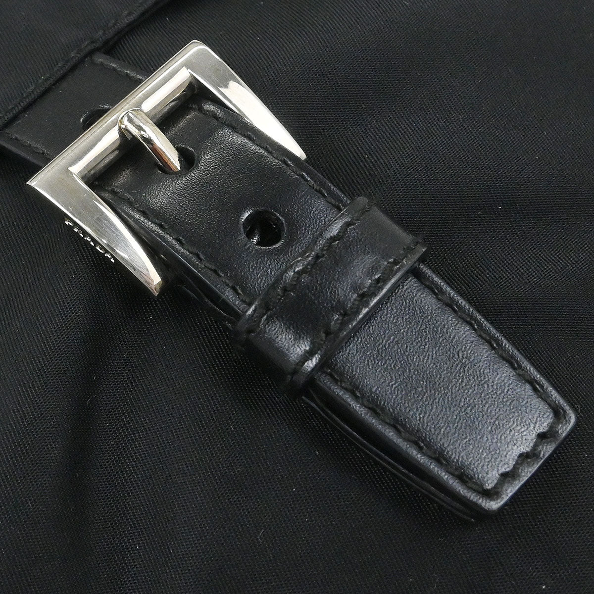 Prada Black Nylon Shoulder Bag