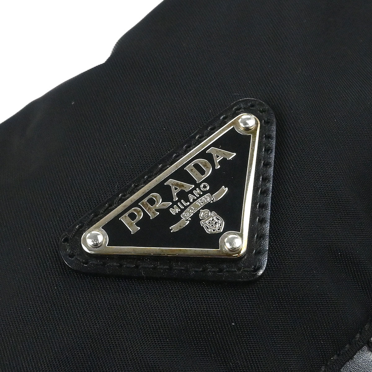 Prada Black Nylon Shoulder Bag
