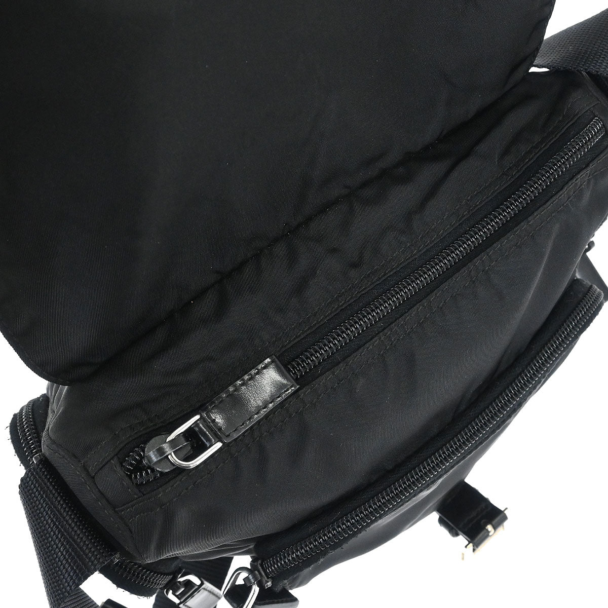 Prada Black Nylon Shoulder Bag