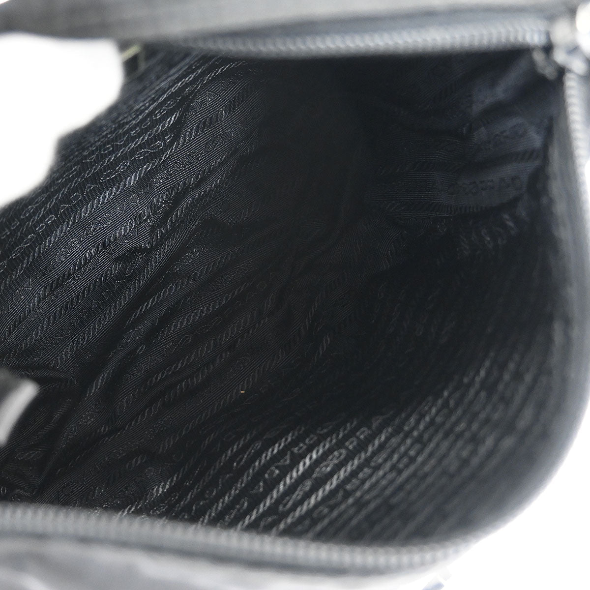 Prada Black Nylon Shoulder Bag