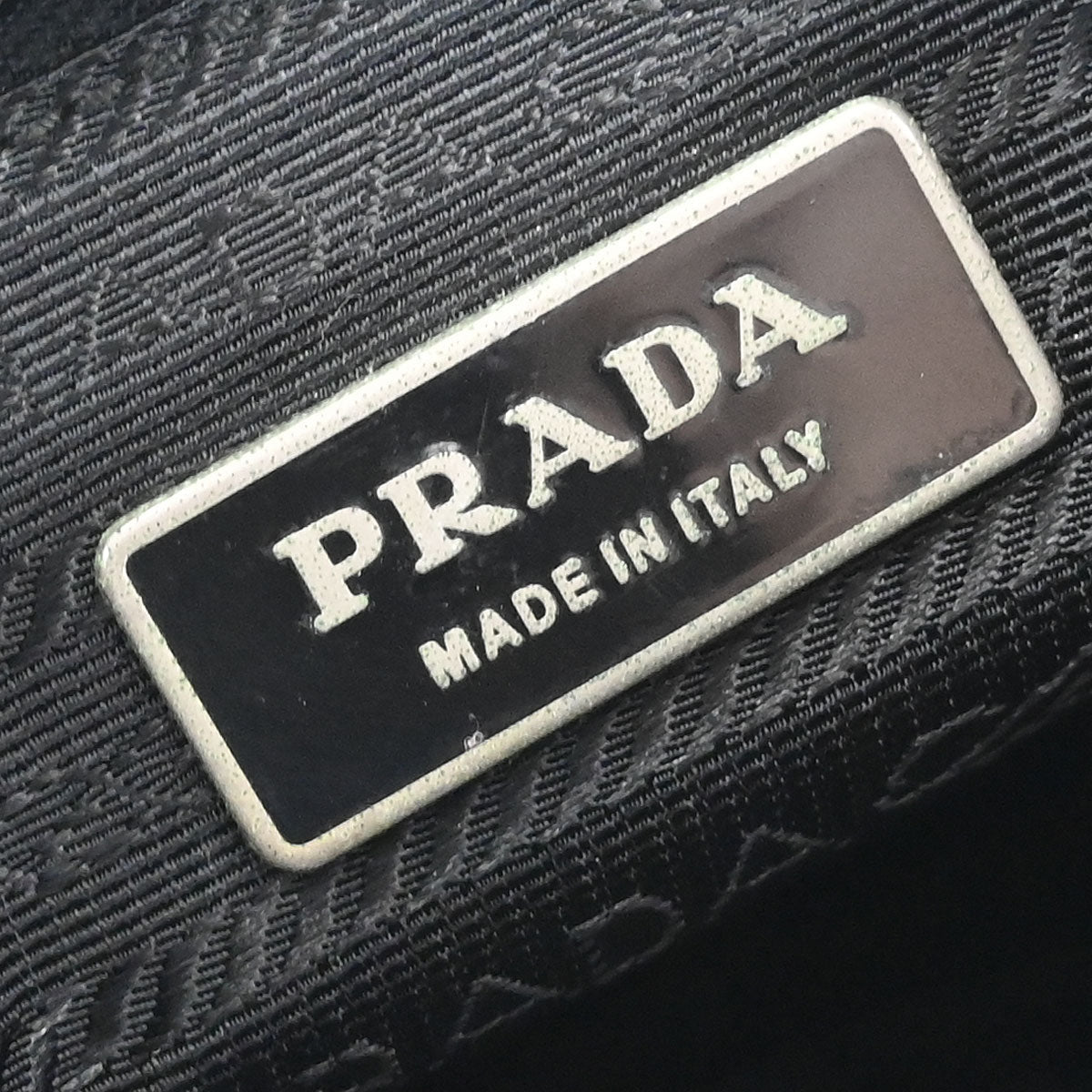 Prada Black Nylon Shoulder Bag