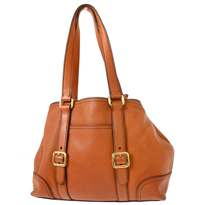 Prada Orange Tote Bag