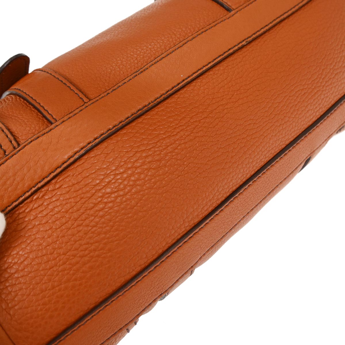 Prada Orange Tote Bag