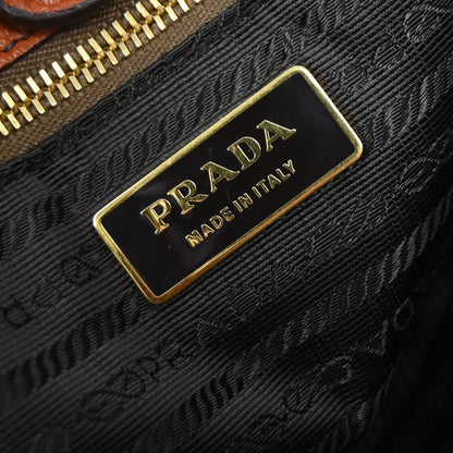 Prada Orange Tote Bag