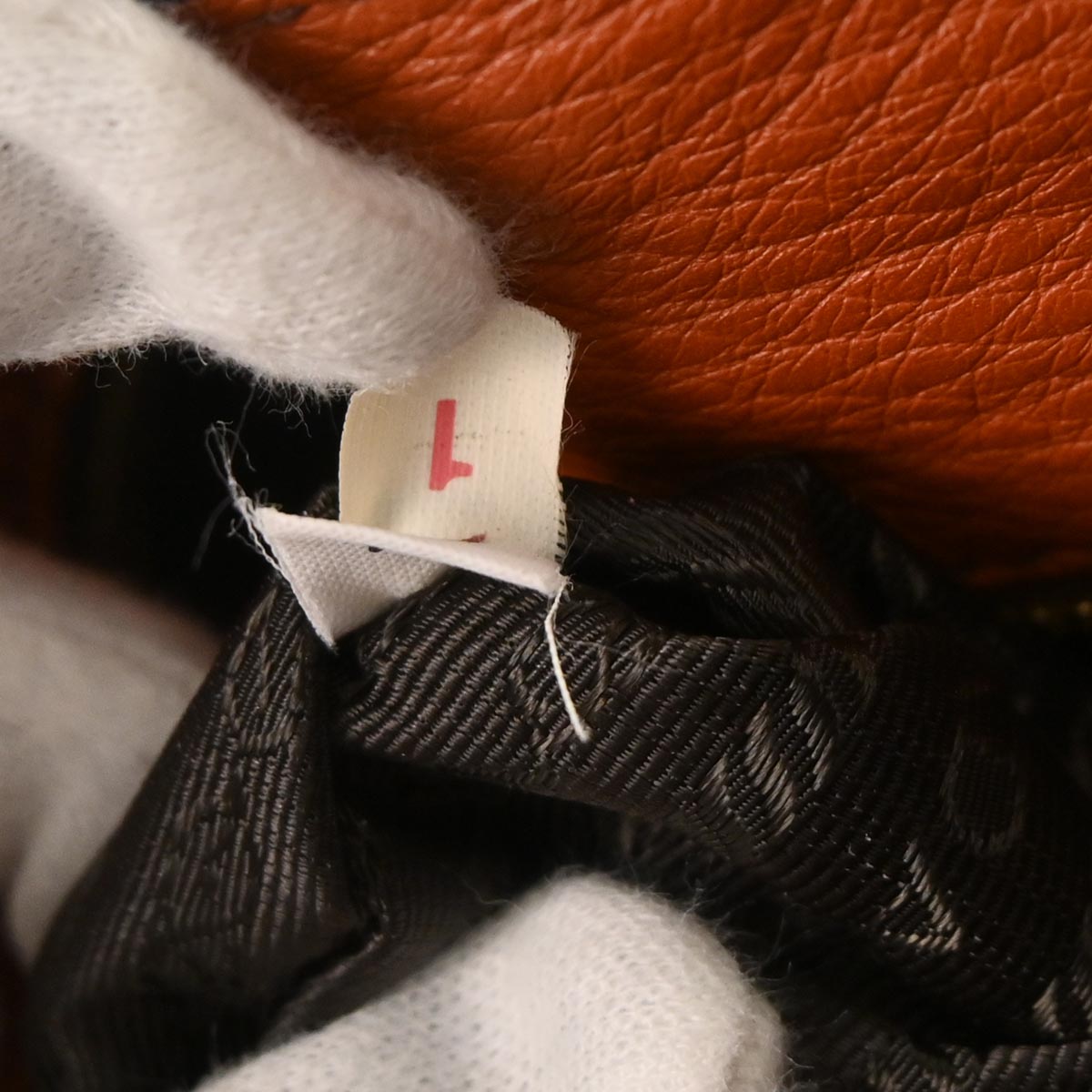 Prada Orange Tote Bag