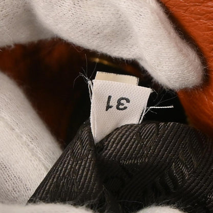 Prada Orange Tote Bag