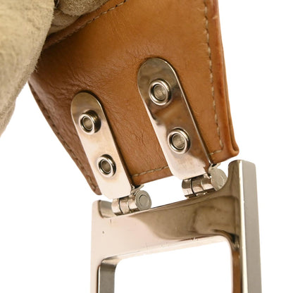 Christian Dior Beige Mouton Flight Handbag