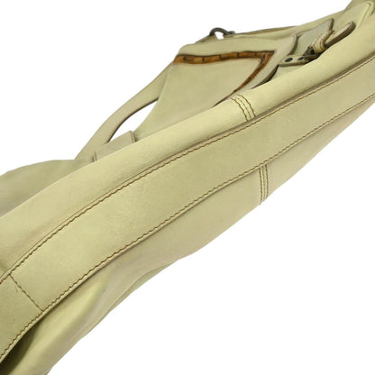 Christian Dior Beige Gaucho Shoulder Bag