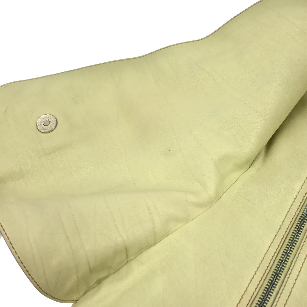 Christian Dior Beige Gaucho Shoulder Bag