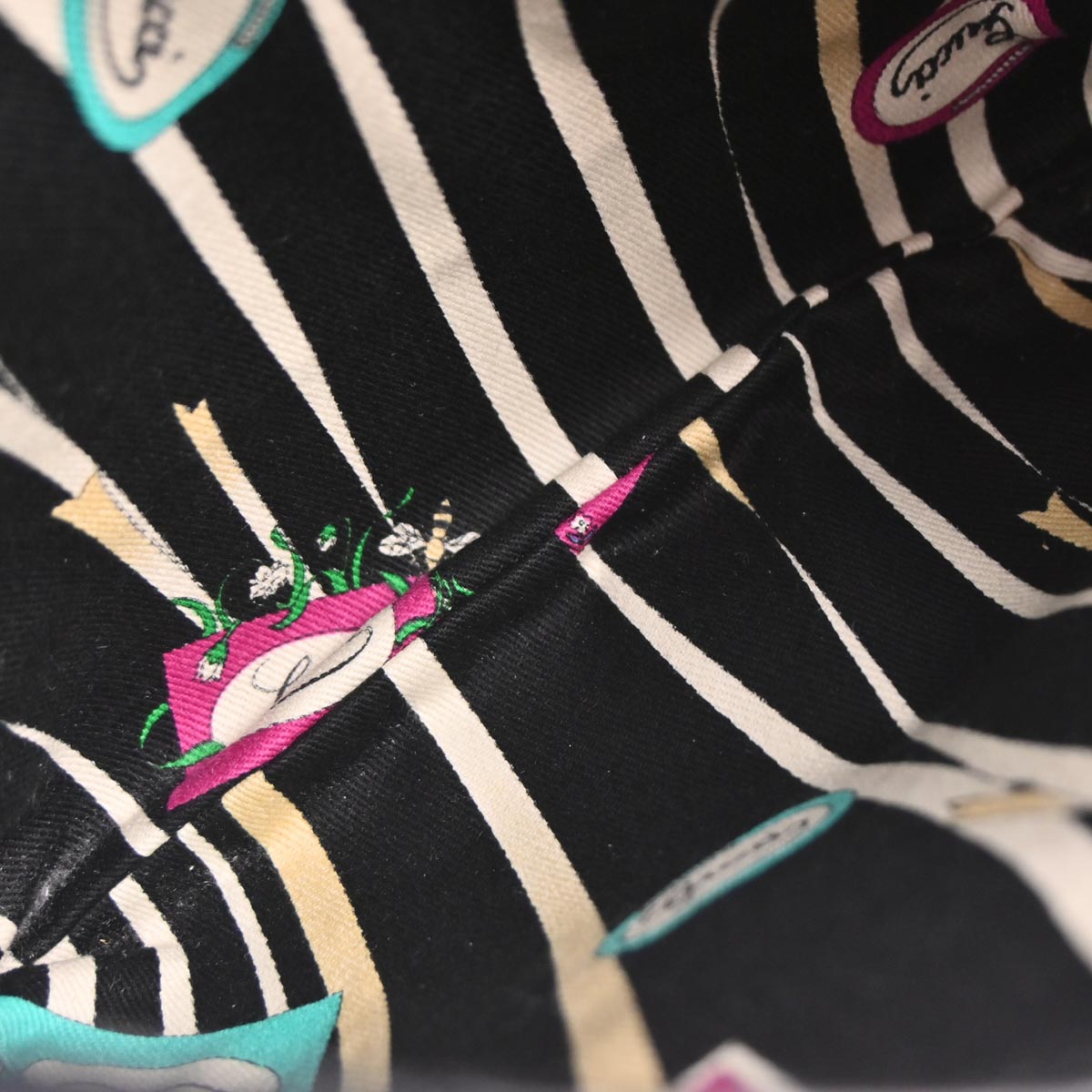 Gucci Black Canvas GG Shoulder Bag