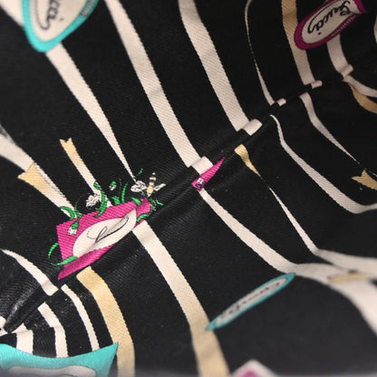 Gucci Black Canvas GG Shoulder Bag