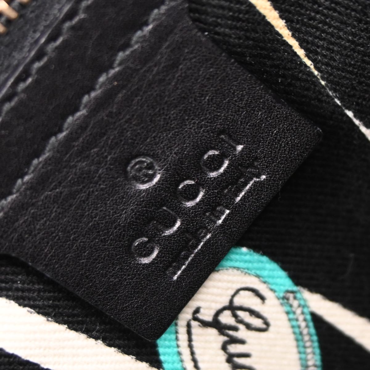 Gucci Black Canvas GG Shoulder Bag