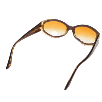 Chanel Sunglasses Eyewear Orange  Small Good