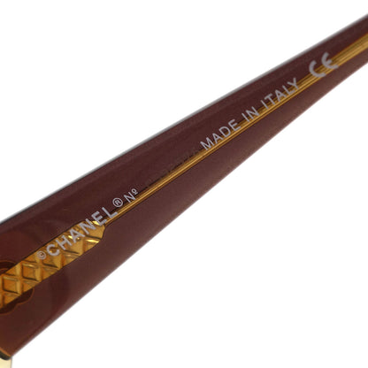 Chanel Sunglasses Eyewear Orange  Small Good