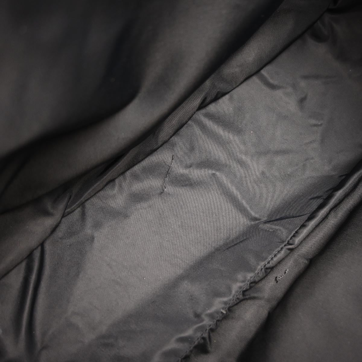 Christian Dior Black Nylon Cannage Doctor Bag Handbag