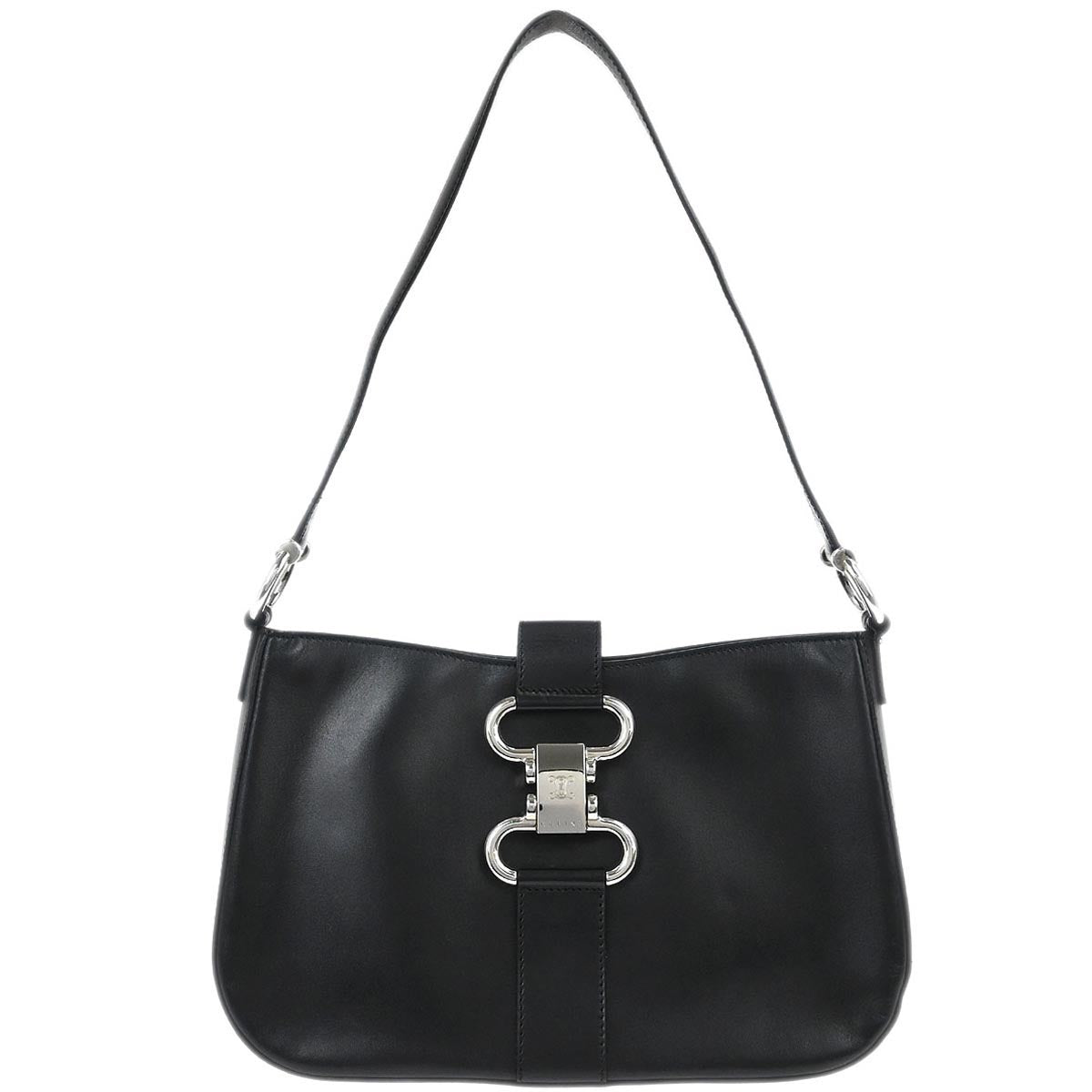 Celine Black Leather Handbag