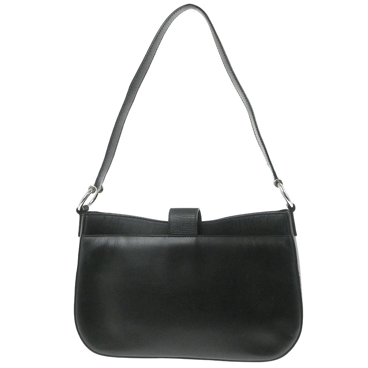 Celine Black Leather Handbag